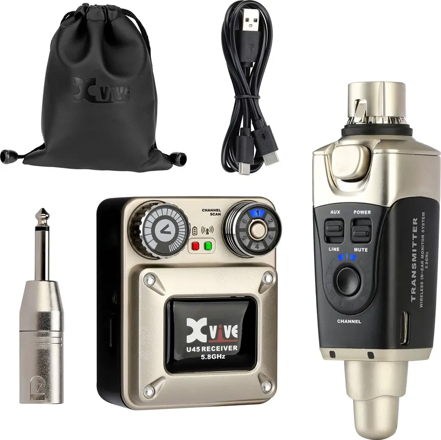 XVIVE U45 In-Ear wireless system 5.8 GHz 
