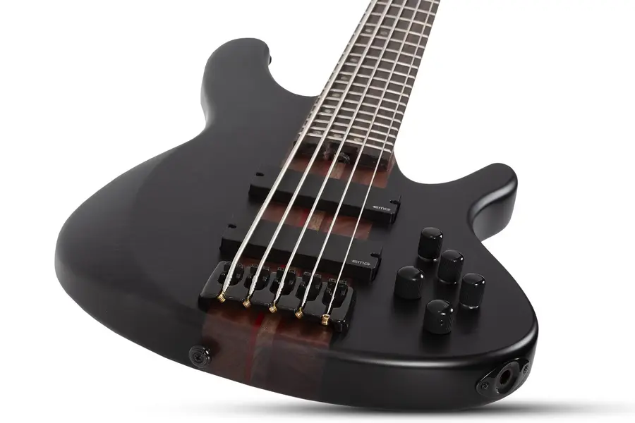 Schecter Charles Berthoud CB-5 See Thru Black Satin 