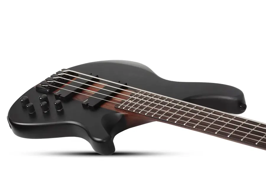Schecter Charles Berthoud CB-5 See Thru Black Satin 