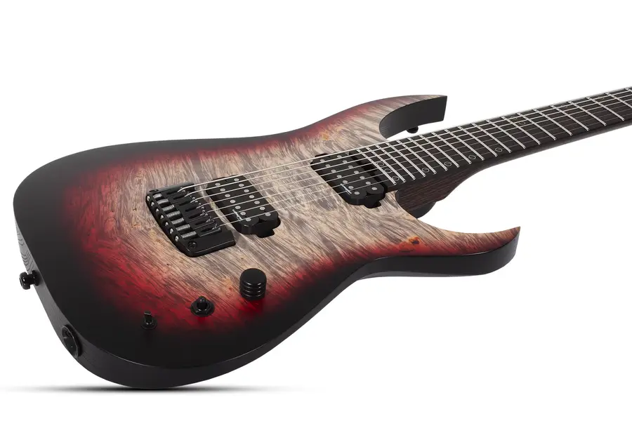 Schecter KM-7 MK-III PRO (USA) BLC BURL 