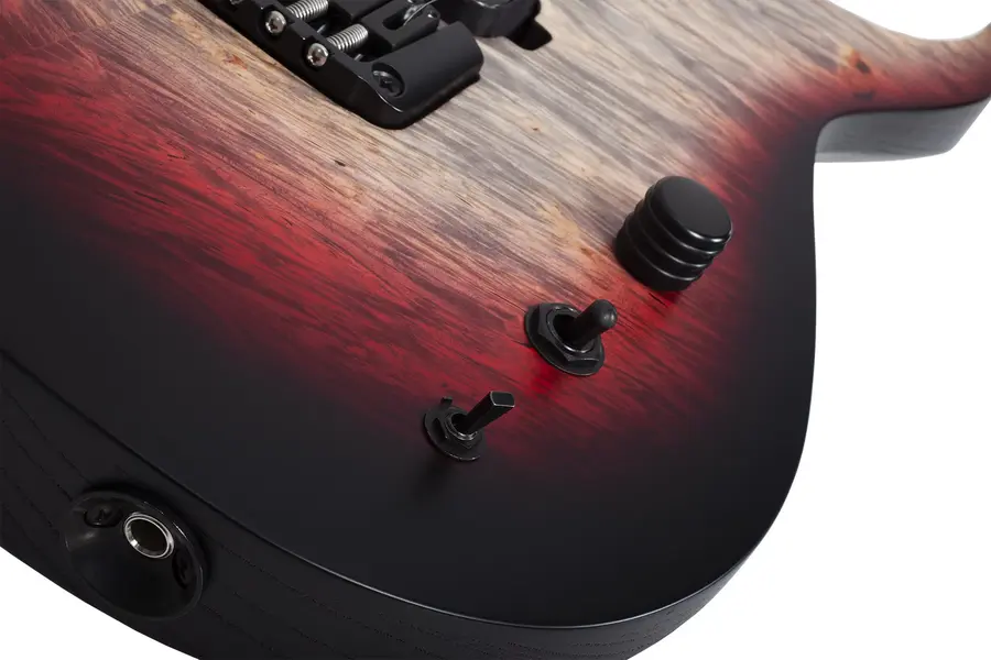 Schecter KM-7 MK-III PRO (USA) BLC BURL 