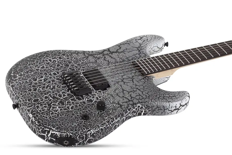 Schecter John Browne Zenith USA Fractured White 