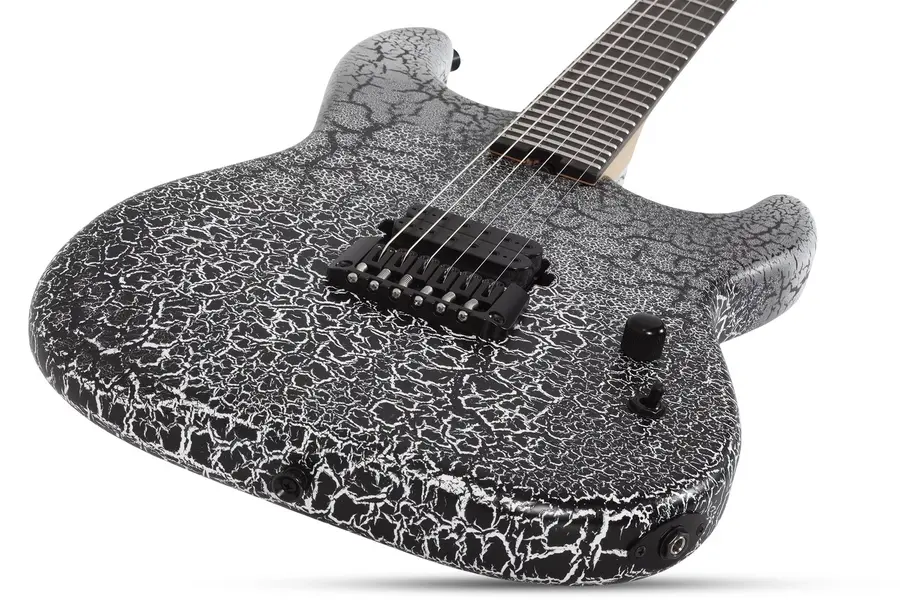 Schecter John Browne Zenith USA Fractured White 