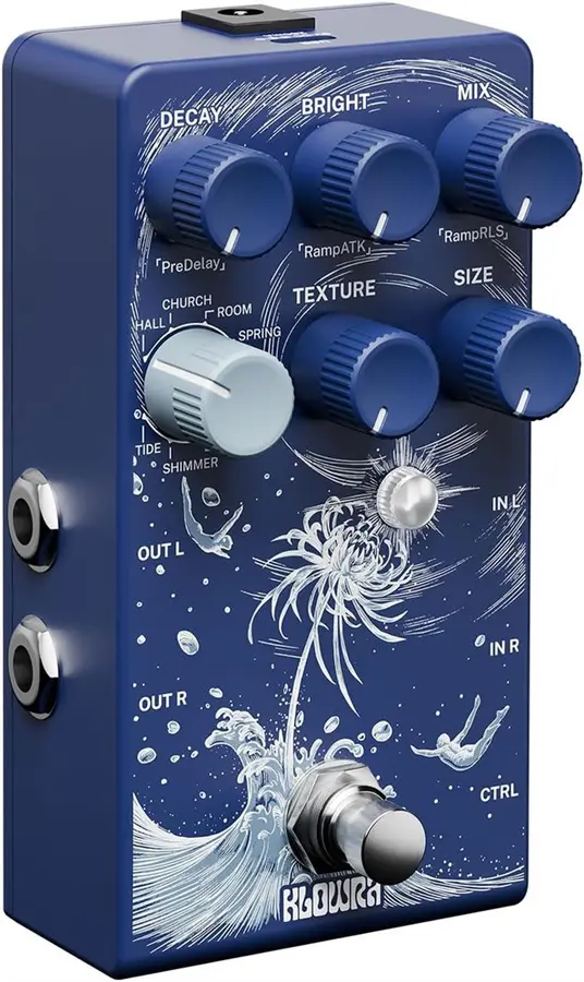 Klowra Limbo Multi Reverb Pedal 