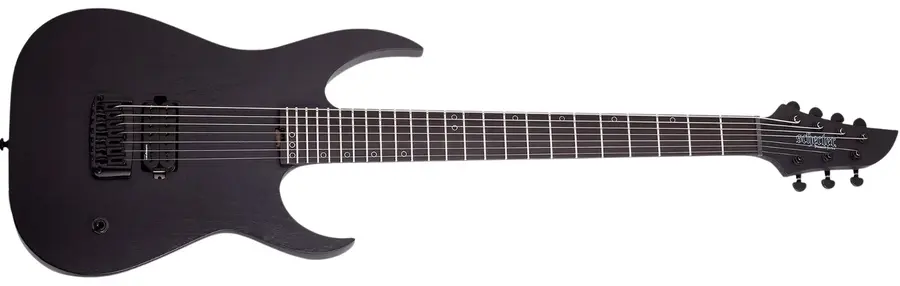 Schecter KM-7 MK-III EX Satin Black Open Pore 