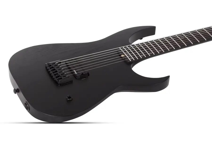 Schecter KM-7 MK-III EX Satin Black Open Pore 