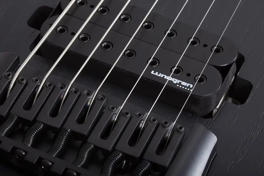 Schecter KM-7 MK-III EX Satin Black Open Pore 