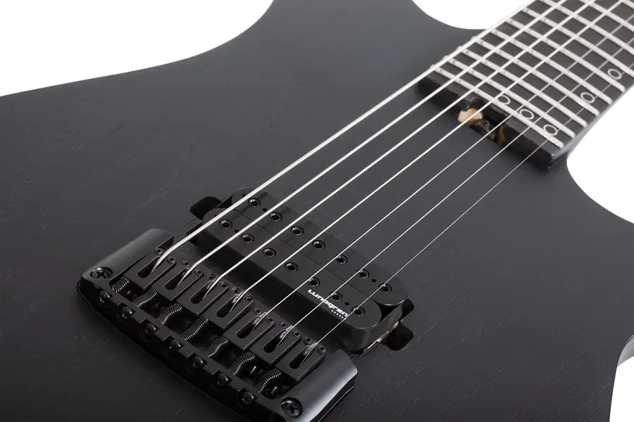 Schecter KM-7 MK-III EX Satin Black Open Pore 