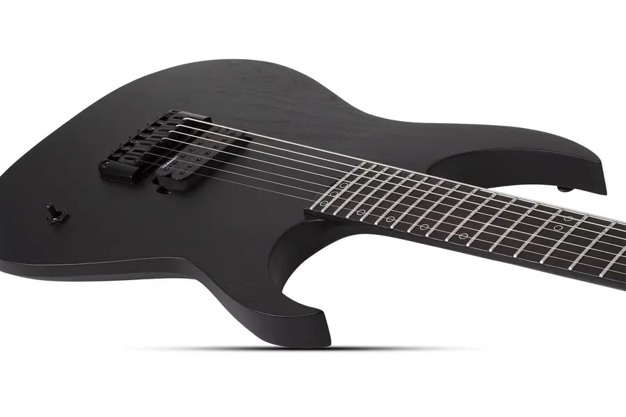 Schecter KM-7 MK-III EX Satin Black Open Pore 