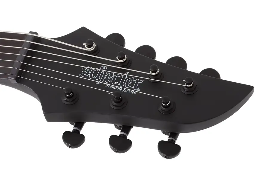 Schecter KM-7 MK-III EX Satin Black Open Pore 