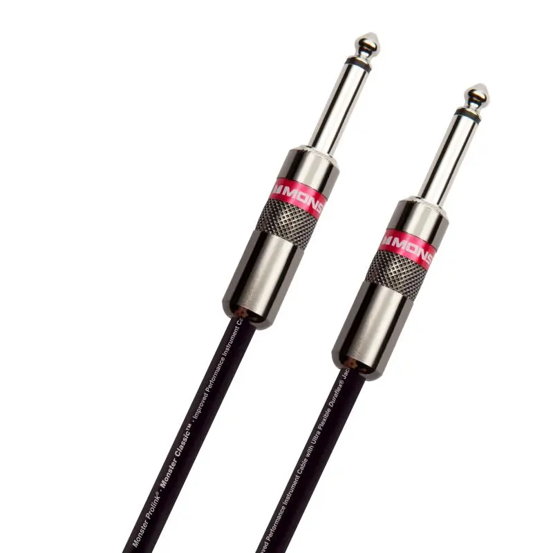 Monster Classic 21 ft straight 1/4" plug (600496) 