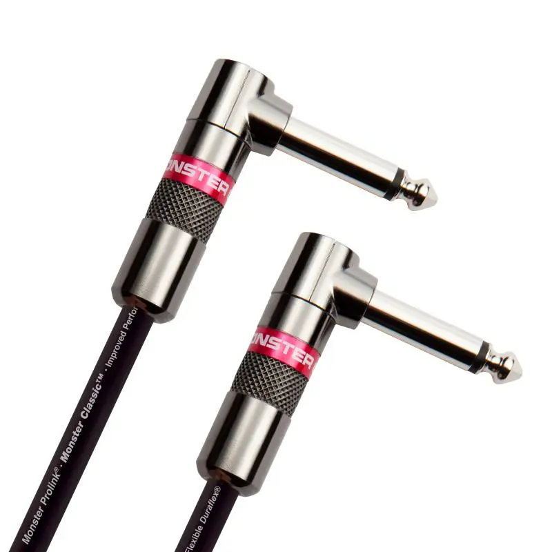Monster Classic 8 in. angled 1/4" plugs (600493) 