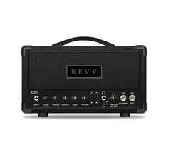 Revv D20 20/4-Watt Tube Headshell Black Carbon