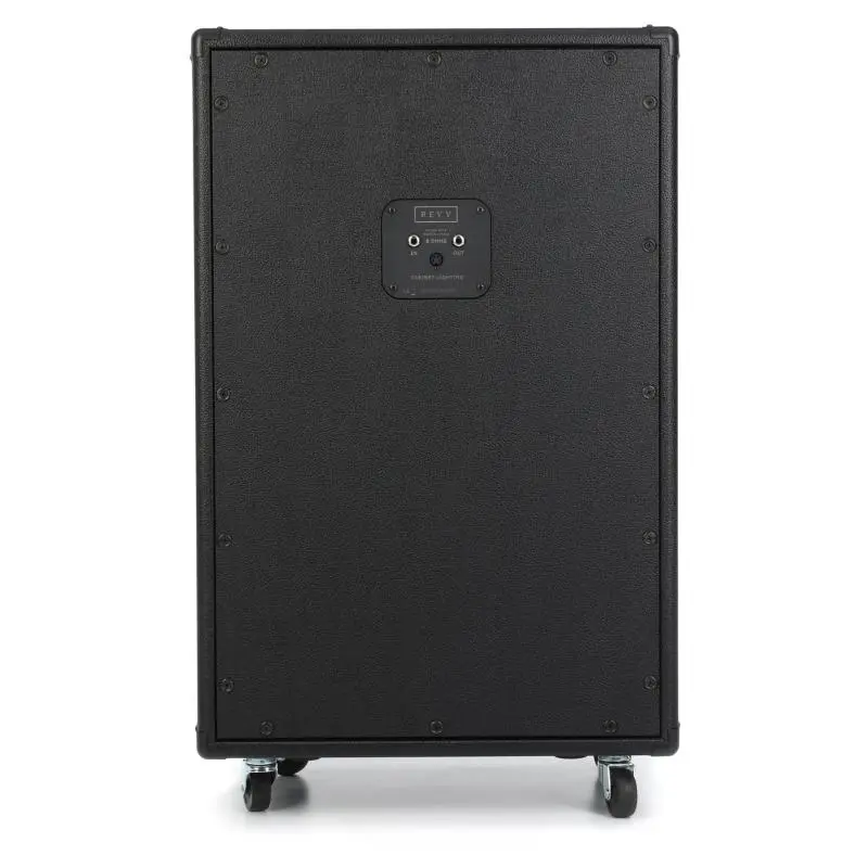 Revv 2x12" Extension Cabinet Vertical Slanted, Black, RV90 