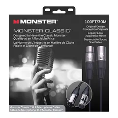 Monster Classic, Microphone 100 ft. XLR (60013)