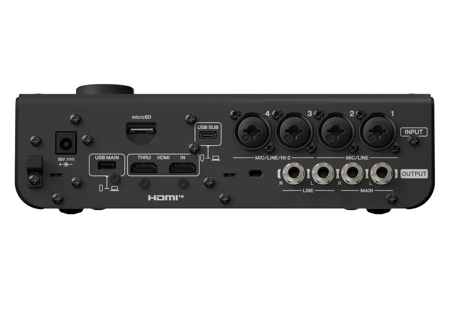 Yamaha URX44V Black 