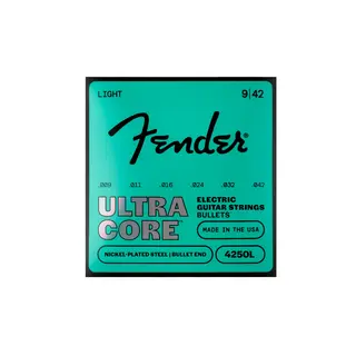 Fender 4250L Ultracore Gitarstrenger (009-042) Nickel Plated Steel Bullet End