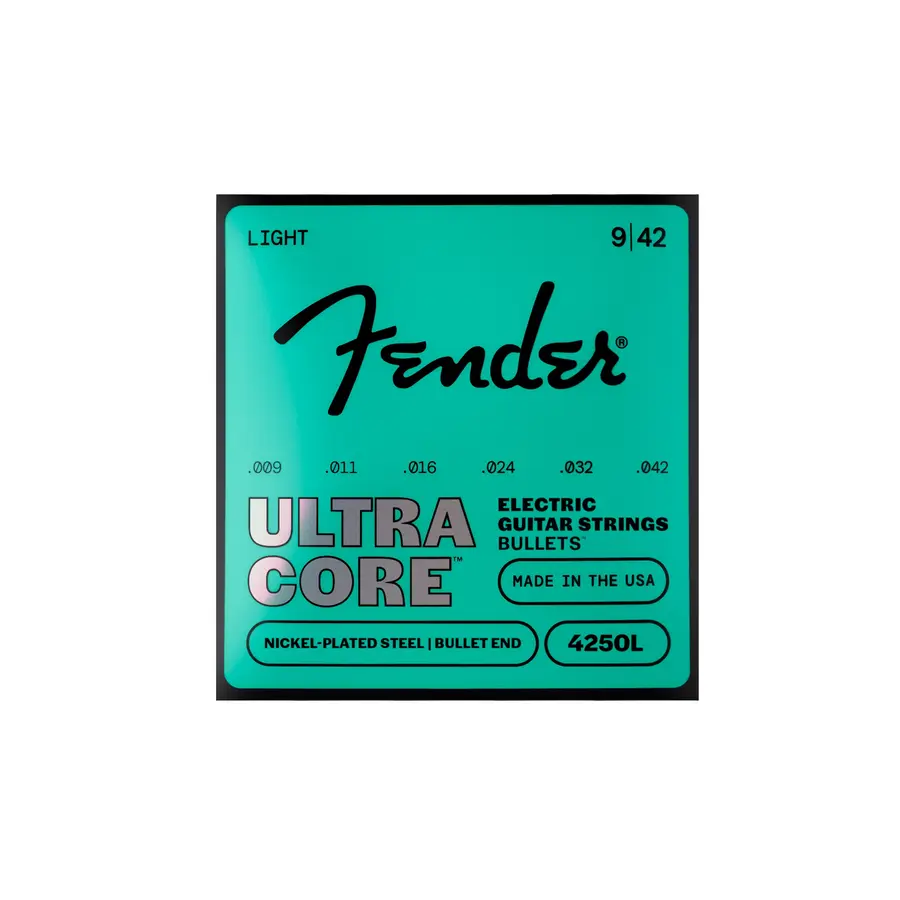 Fender 4250L Ultracore Gitarstrenger (009-042) Nickel Plated Steel Bullet End 