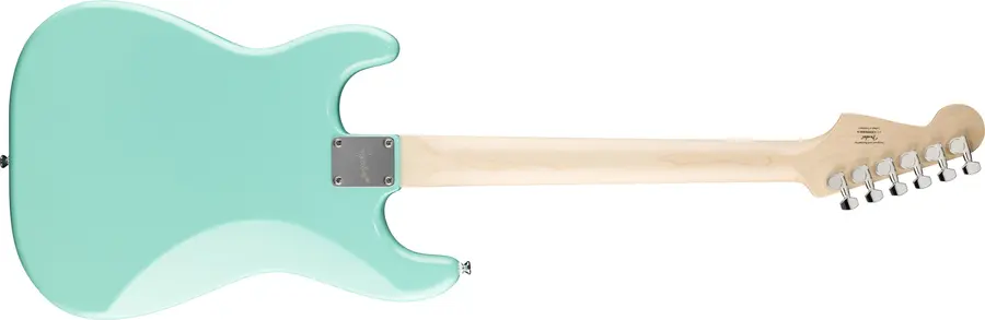 Squier Sonic Stratocaster HT MN, White Pickguard, Sea Foam Green 