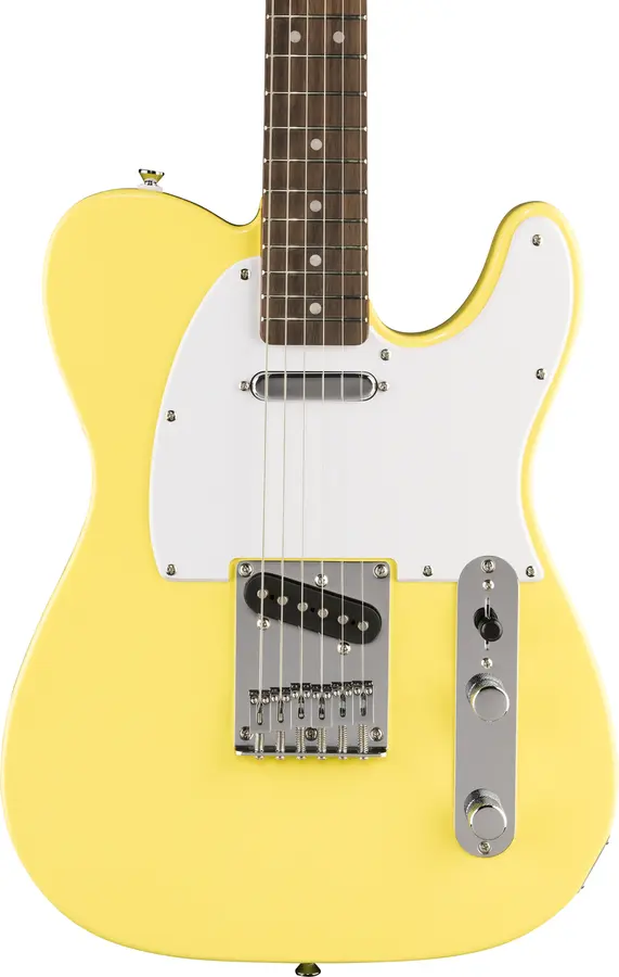 Squier Sonic Telecaster IL, White Pickguard, Canary Yellow 