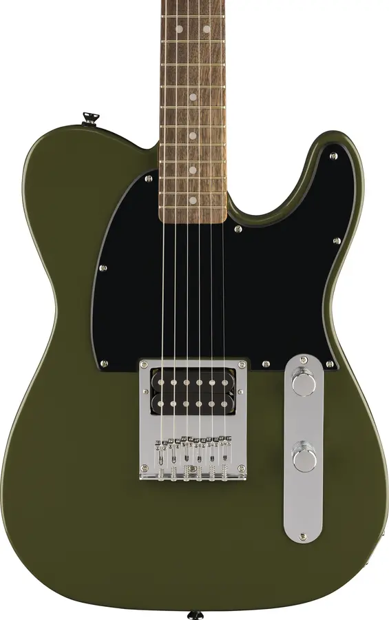Squier Sonic Esquire H IL, Black Pickguard, Olive 