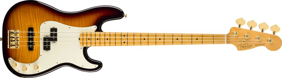 Fender 75th Ann. Am Pro PJ Bass MN, 2-Color Sunburst 
