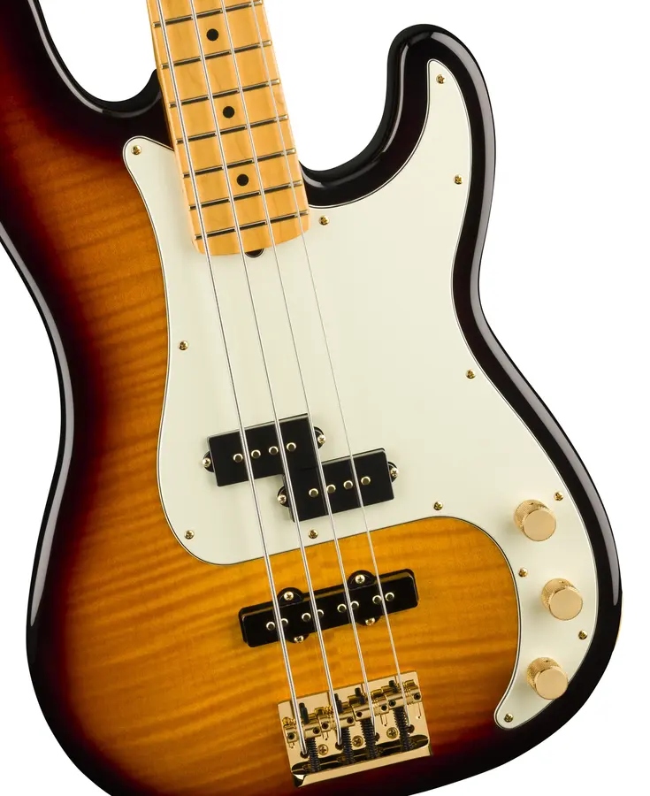Fender 75th Ann. Am Pro PJ Bass MN, 2-Color Sunburst 