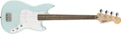 Squier Sonic Bronco Bass IL, White Pickguard, Daphne Blue