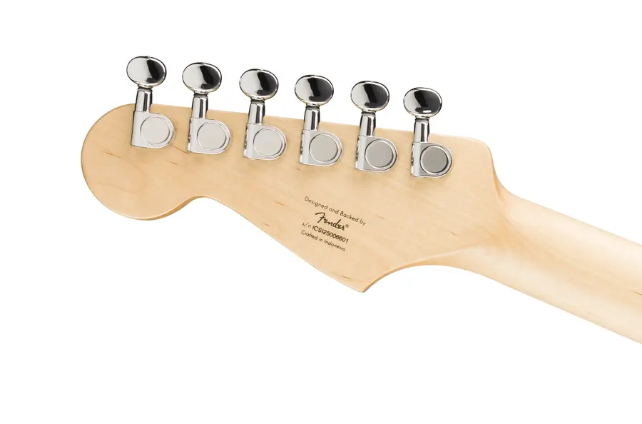 Squier Mini Stratocaster MN, White Pickguard, California Blue 
