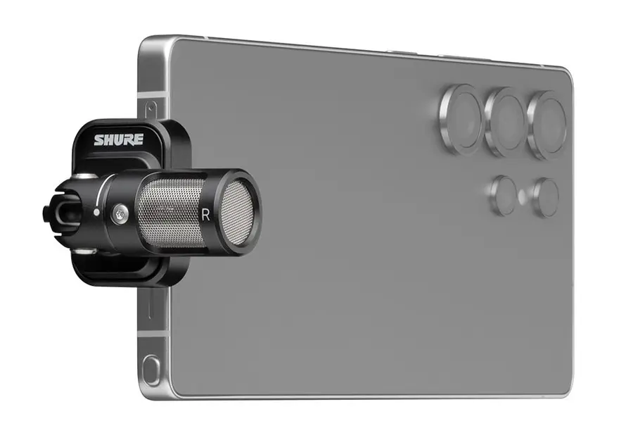 Shure MV88 USB-C Kondensatormikrofon til iOS og Android 