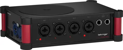 Behringer FLOW 4VIO I/O utvidelse for FLOW 4V -4mikpre, 32bit Float