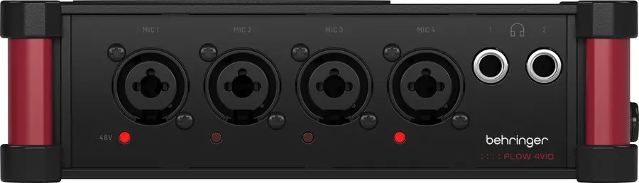 Behringer FLOW 4VIO I/O utvidelse for FLOW 4V -4mikpre, 32bit Float 