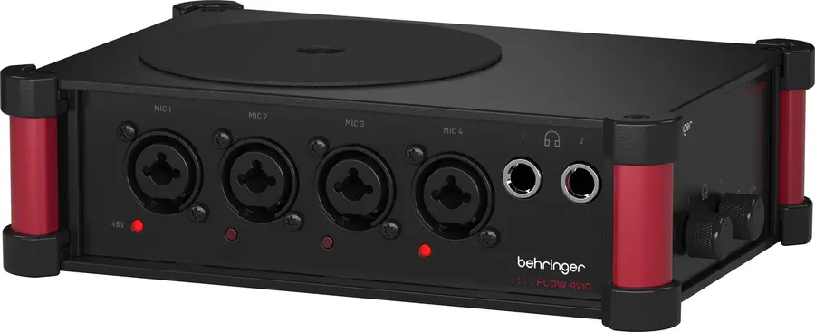 Behringer FLOW 4VIO I/O utvidelse for FLOW 4V -4mikpre, 32bit Float 