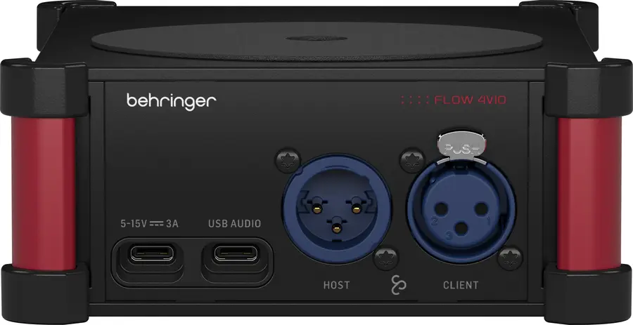 Behringer FLOW 4VIO I/O utvidelse for FLOW 4V -4mikpre, 32bit Float 