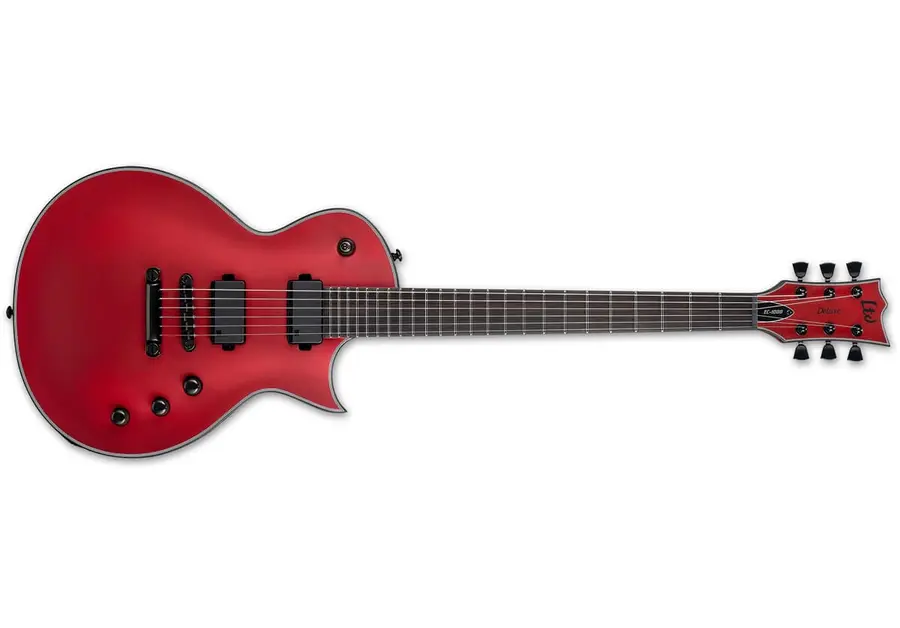 LTD EC-1000 Candy Apple Red Satin 