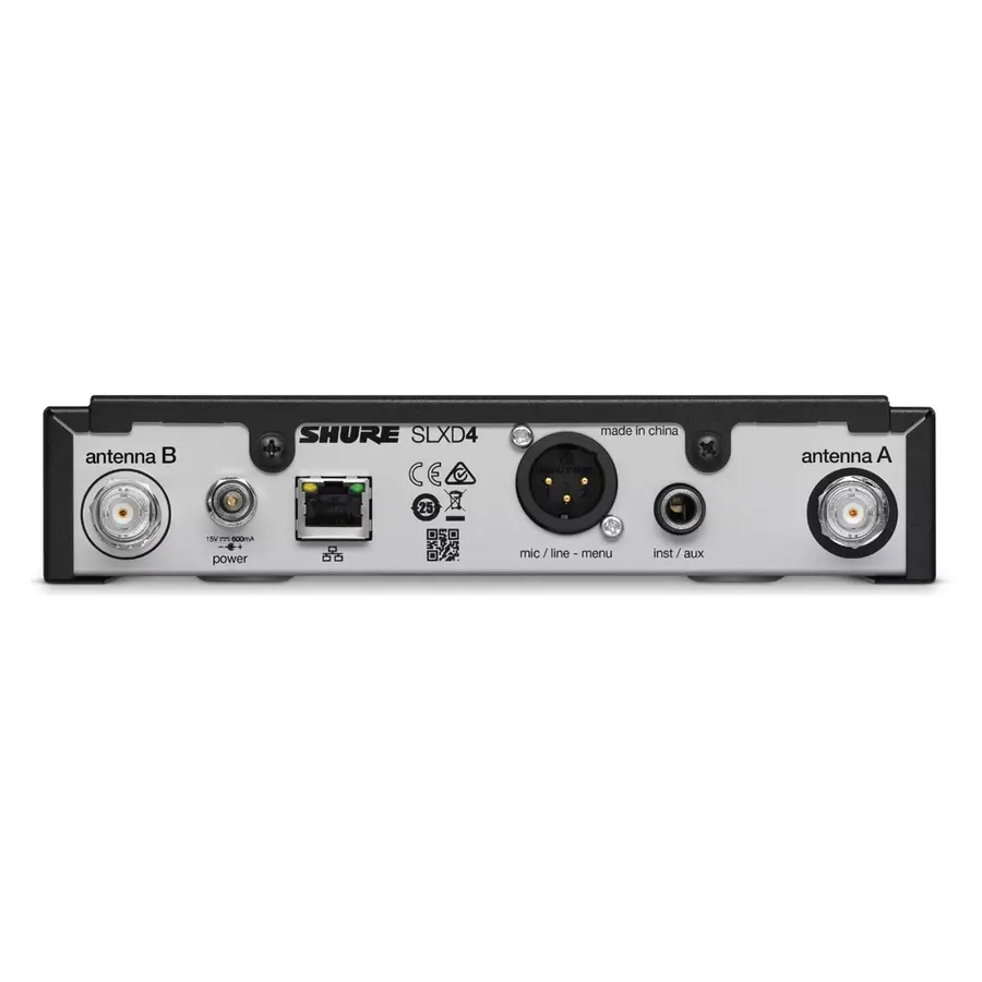 Shure SLXD4+ Wireless Receiver G65 (470-606MHz) 