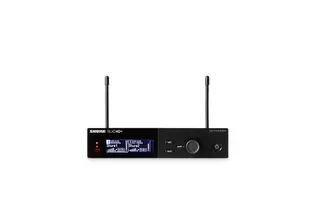 Shure SLXD4D+ Wireless Receiver, Dual G65 (470-606MHz)