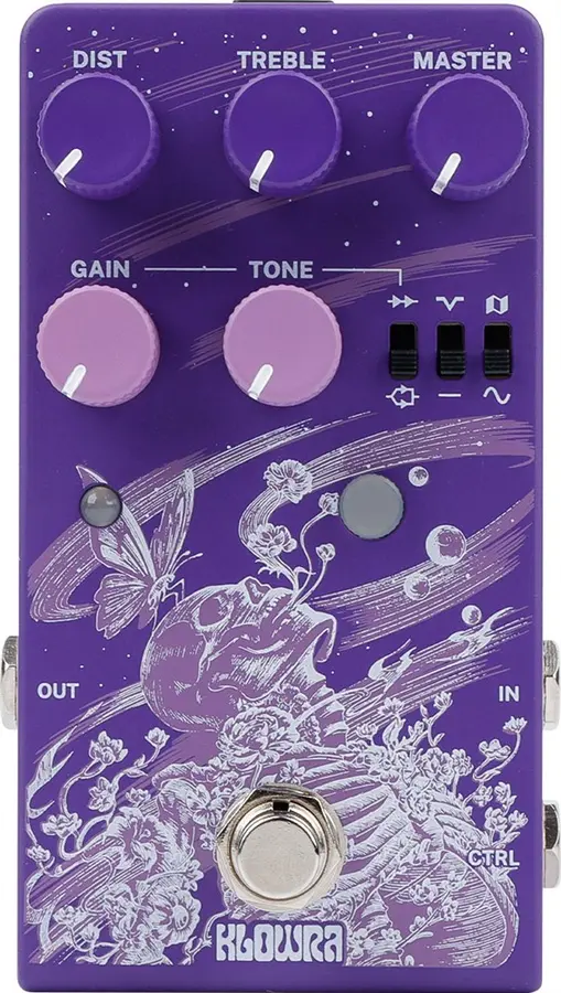 Klowra Gnash Analog Distortion Pedal 