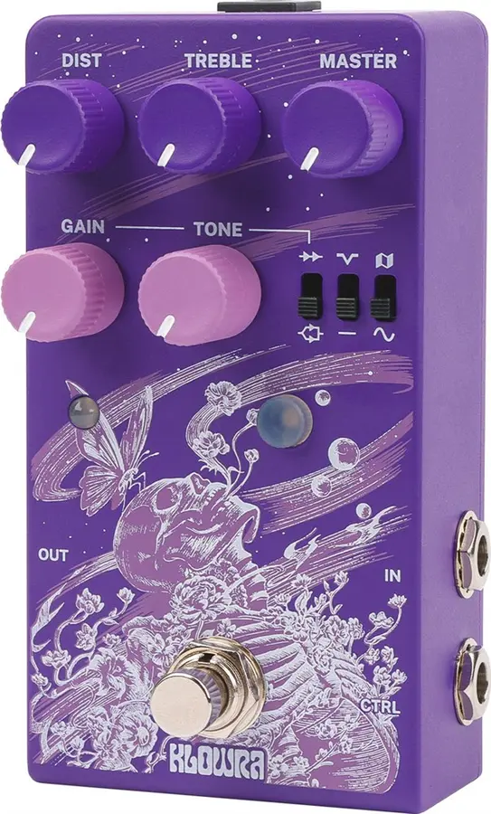 Klowra Gnash Analog Distortion Pedal 
