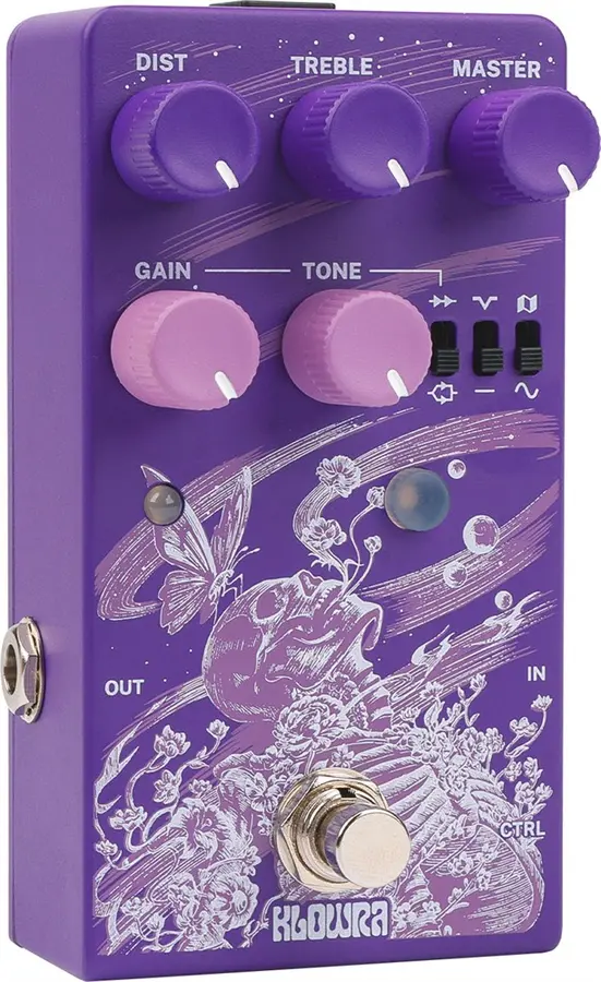 Klowra Gnash Analog Distortion Pedal 