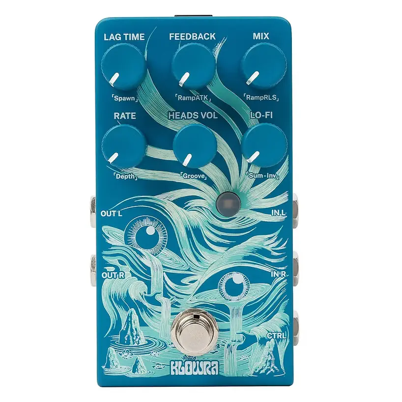 Klowra Rilum Multi-Head Delay Pedal 