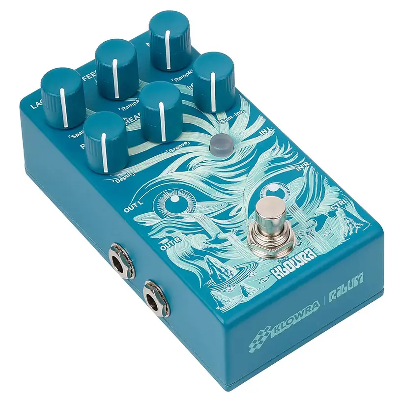 Klowra Rilum Multi-Head Delay Pedal 