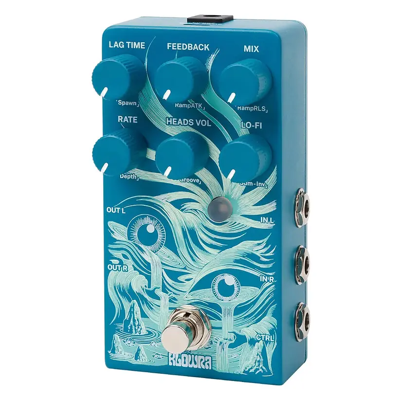 Klowra Rilum Multi-Head Delay Pedal 