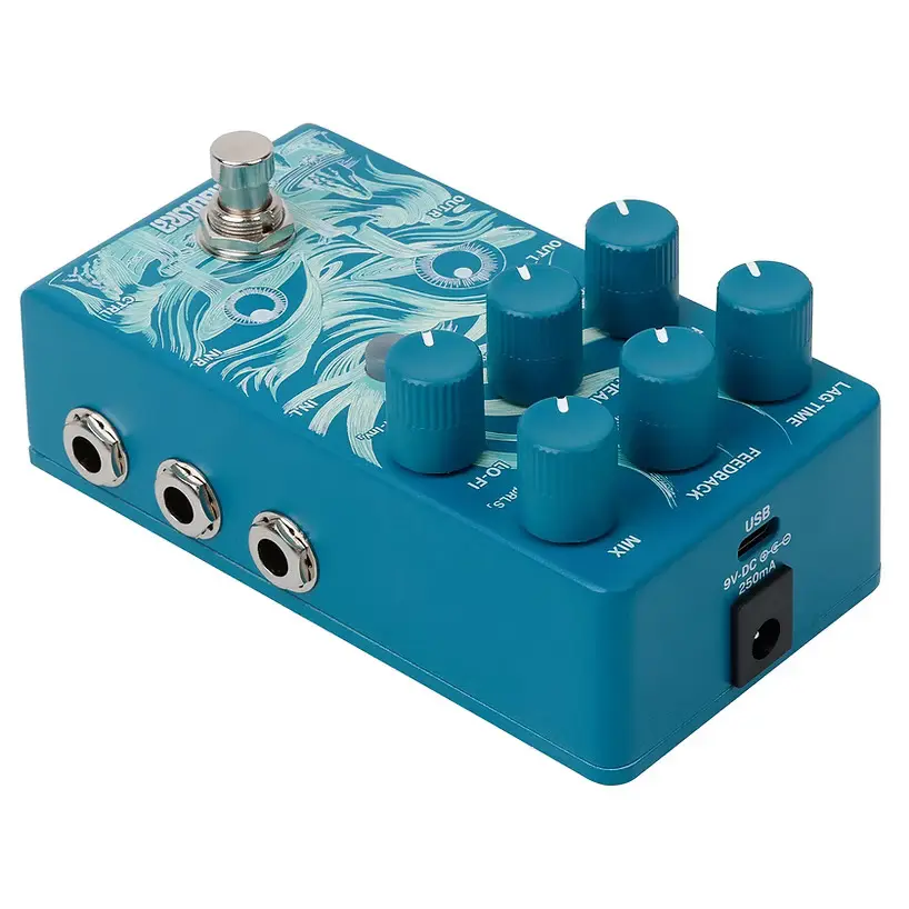 Klowra Rilum Multi-Head Delay Pedal 