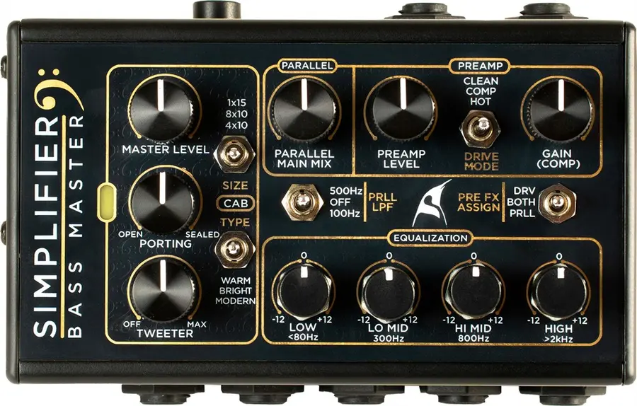 Simplifier Amps Bass Master Zero Watt Amplifier 