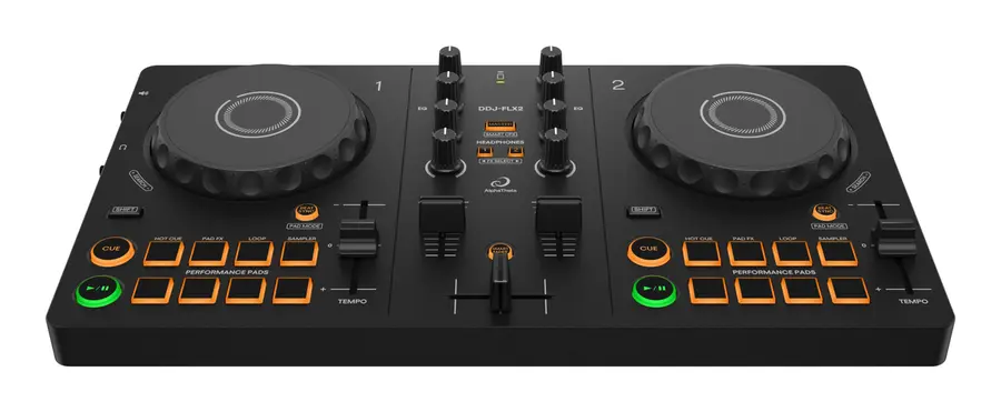 AlphaTheta DDJ-FLX2* DJ-kontroller*Kunderetur 