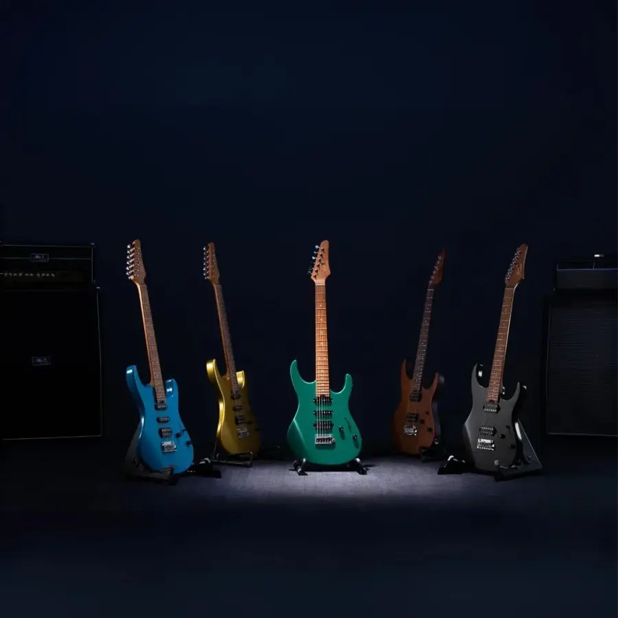 Donner DST-700 el-gitar black 