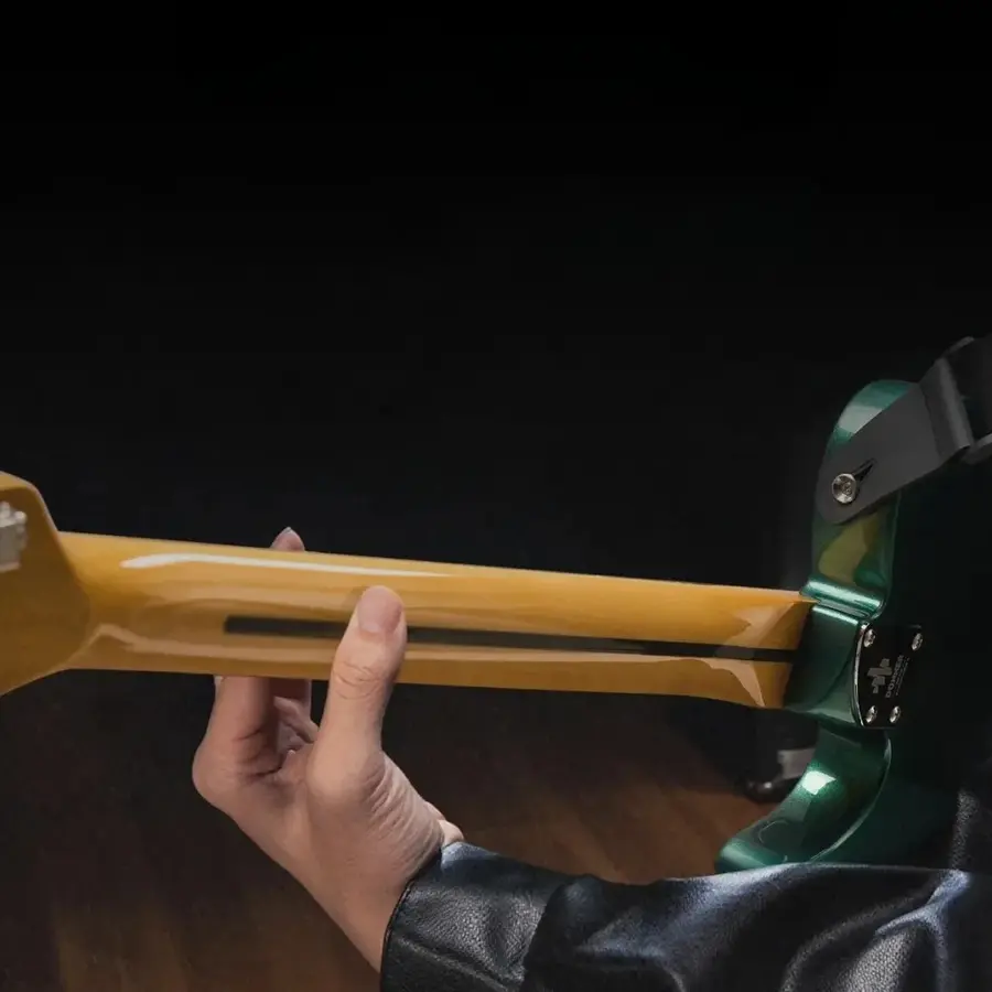Donner DTL-600 el-gitar green metallic 