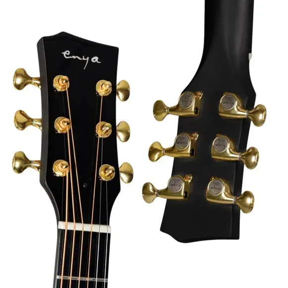 Enya X4 Pro stålstrengsgitar black 