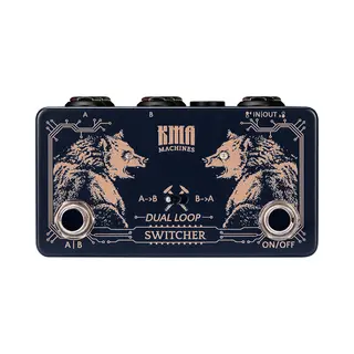 KMA Machines DUAL LOOP SWITCHER Dual Loop Switching Pedal